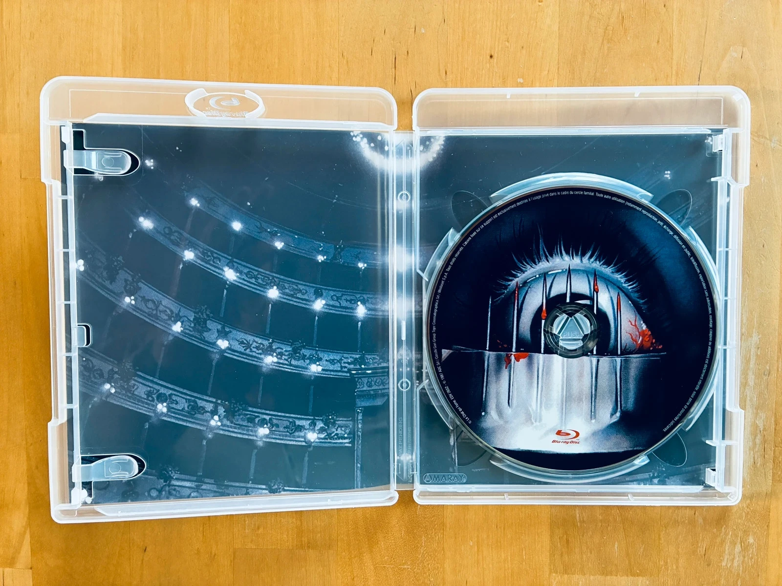 Blu-ray Ópera de Dario Argento. – photo 2